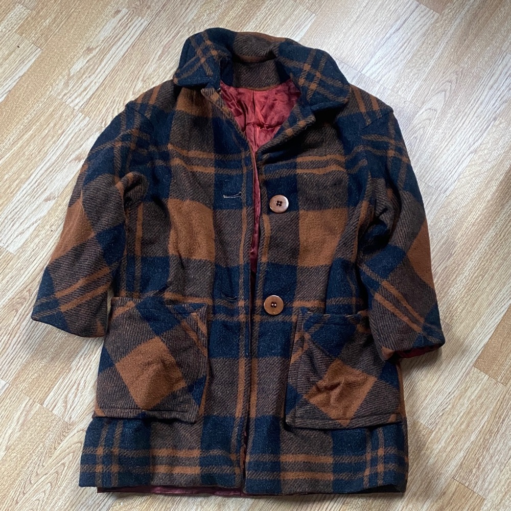 Vintage 1960s wool coat